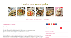 Desktop Screenshot of cocinaparaemancipados.com